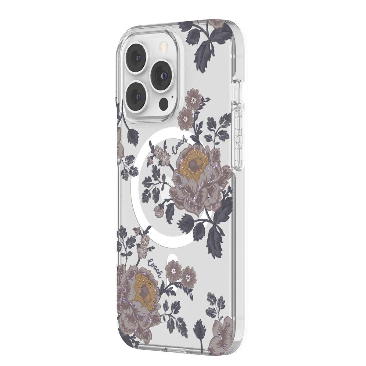 COACH(コーチ) スマホケース iPhone13Pro Clear×flowers（¥9,700