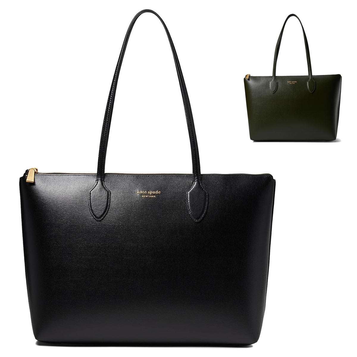 kate spade new york ケイトスペード トートバッグ レザー 黒 - トート