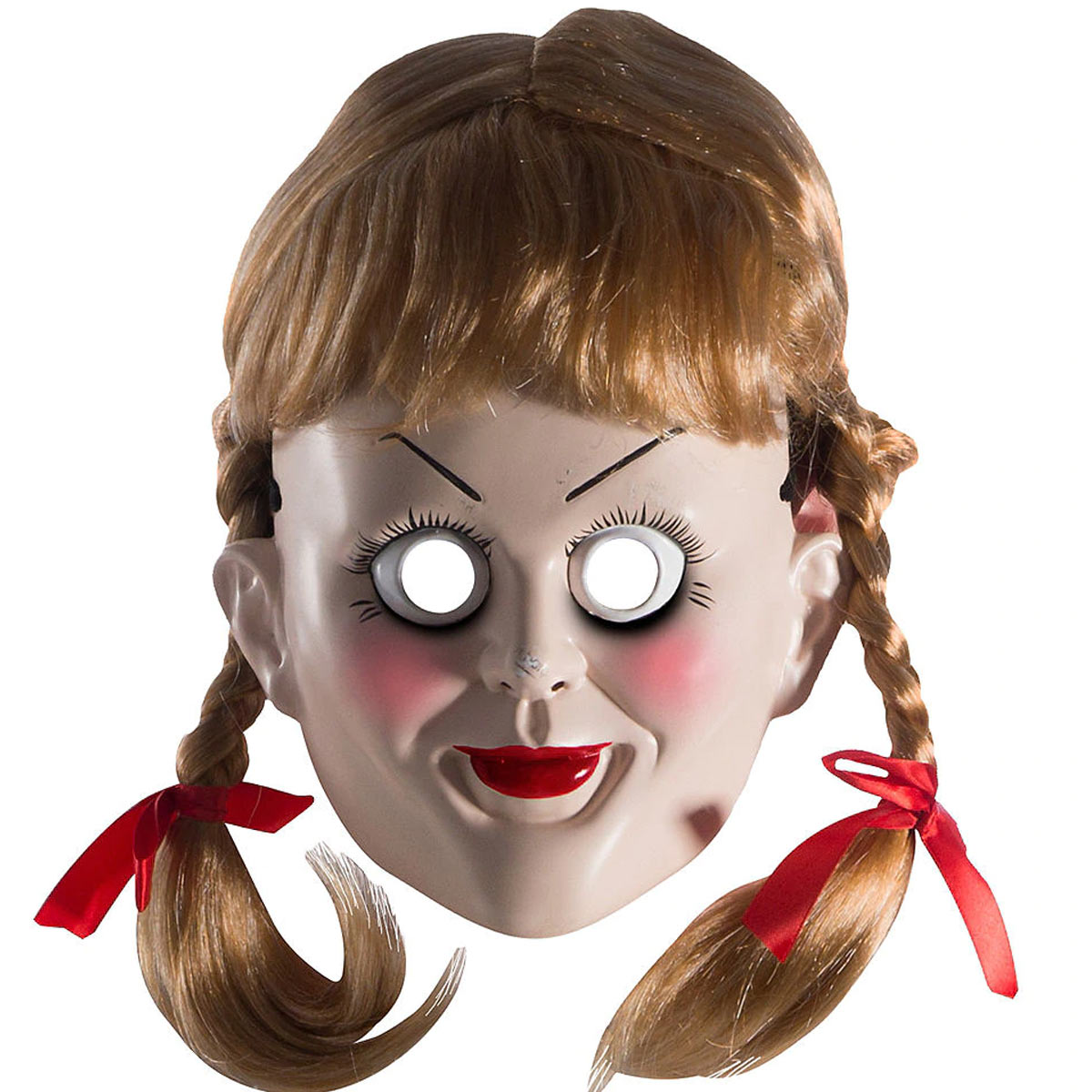 送料無料 アナベル 死霊博物館 死霊館の人形 大人用 ウィッグ マスク 変身用 コスチューム コスプレ 変装 Annabelle