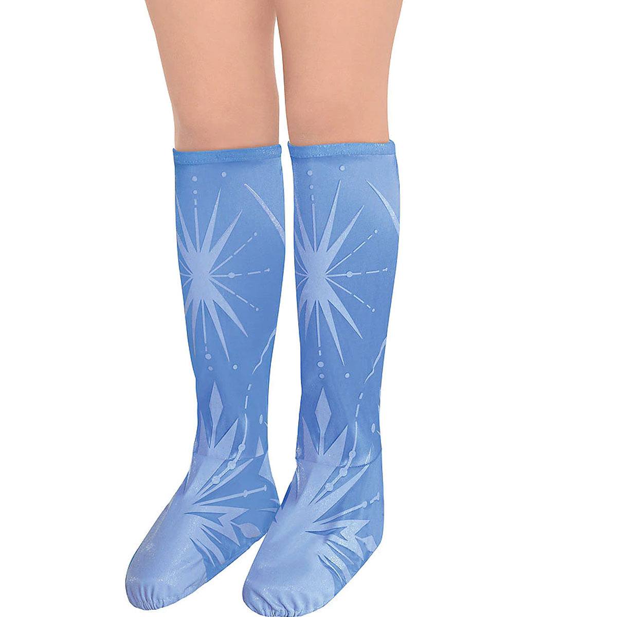 送料無料 アナと雪の女王 2 エルサ ブーツカバー 靴 シューズ ブーツ アナ雪 キッズ コスプレ 衣装 仮装 コスチューム Frozen 2